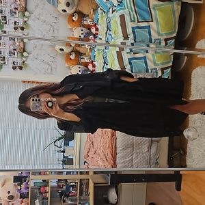 Zara Black Trench Coat